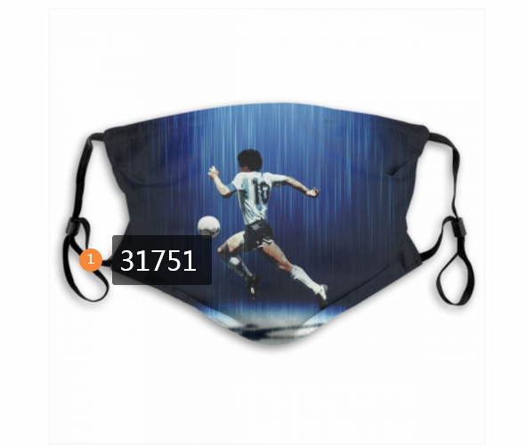 2020 Soccer #8 Dust mask with filter->->Sports Accessory